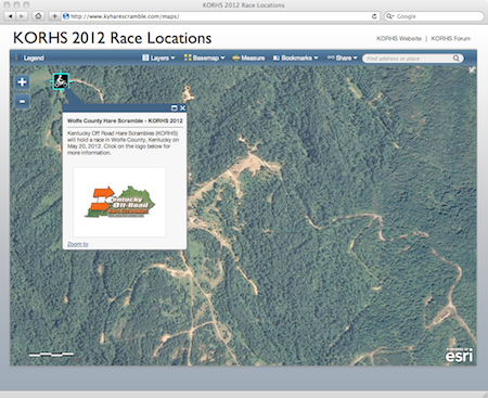 KORHS 2012 Interactive Map