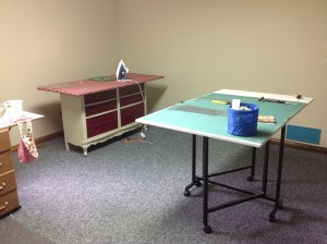 Ironing and Cutting Stations