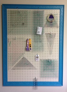 Peg Board with Rulers