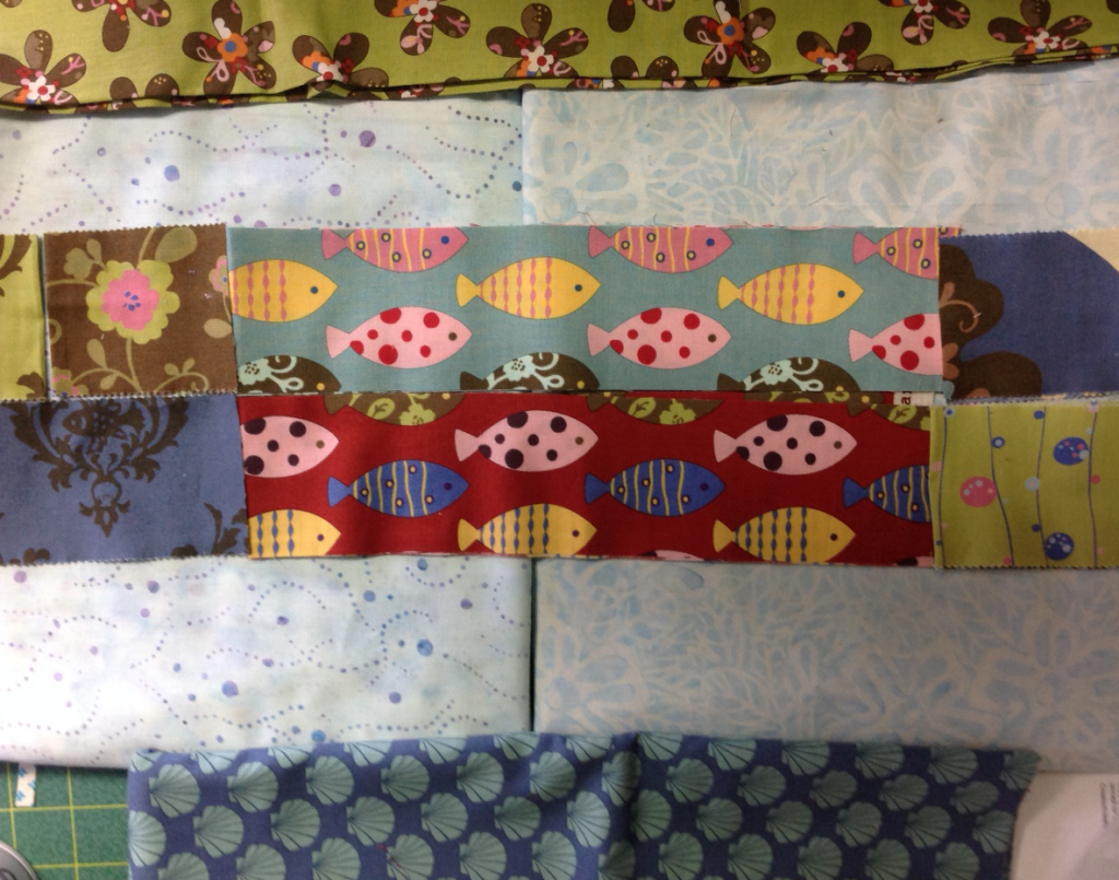 Background Options with Jelly Roll fabrics