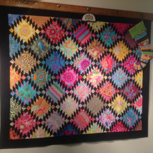 Srappy Sawtooth Quilt